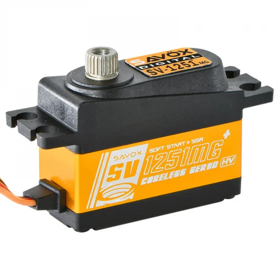 Savox SV1251MG+ HV Digital Mini Servo - 8.0kg 0.095s