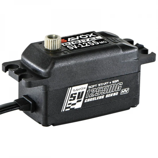 Savox SV1255MG HV Low Profile Digital Servo - 20Kg 0.085s