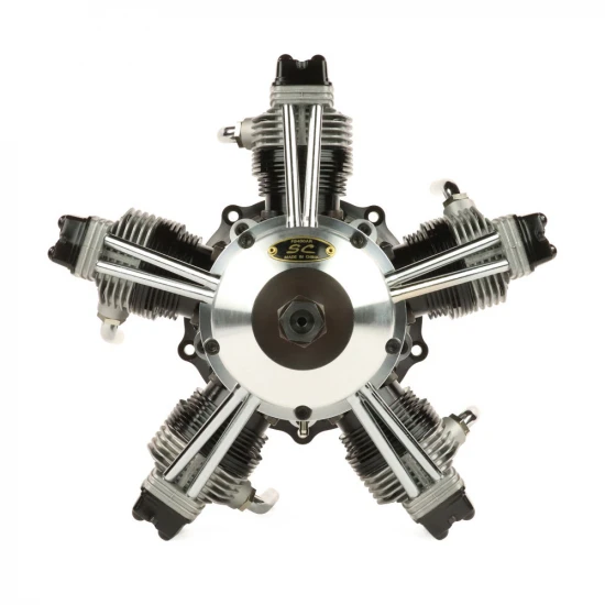 SC SC400 64cc 5 Cylinder 4-Stroke Glow Radial R/C Aero Engine