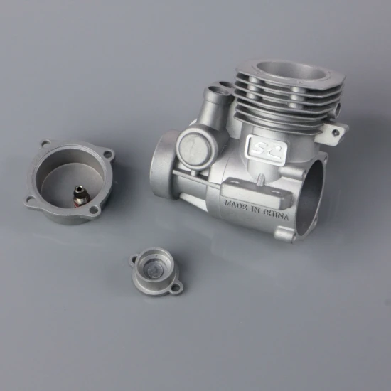 SC Crankcase and back plate, cam cover (for SC30FS)