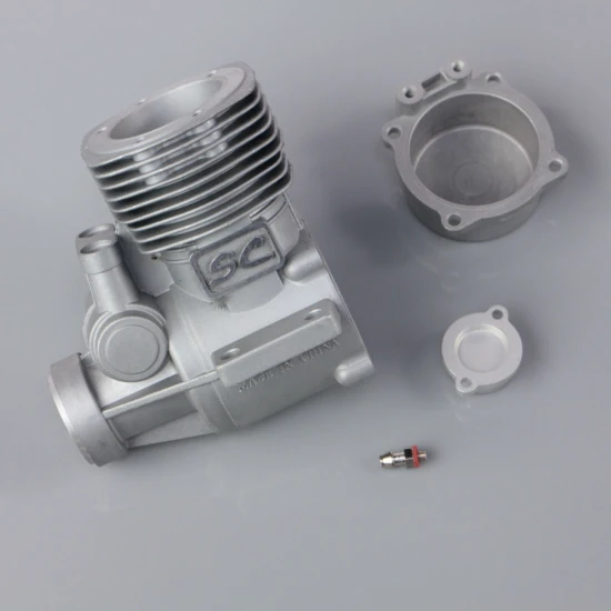 SC Crankcase and back plate, cam cover (for SC70FS)