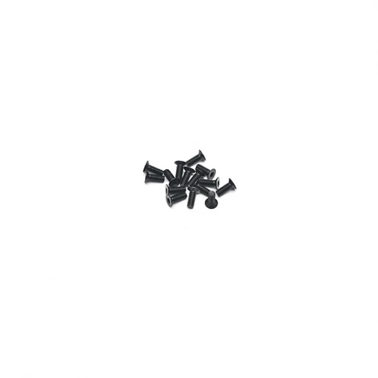110-degree Titanium Allen Countersunk M3X8 (10)