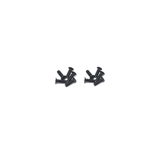 110-degree Titanium Allen Countersunk M3X10 (10)