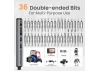 SES Electric Screwdriver 72 in 1 - Space Gray Case