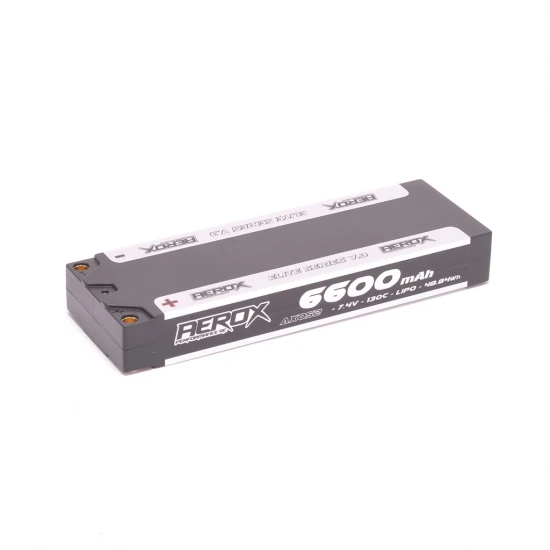 Aerox Elite LiPo 6600mAh Stick 7.4v 130C 19.5mm