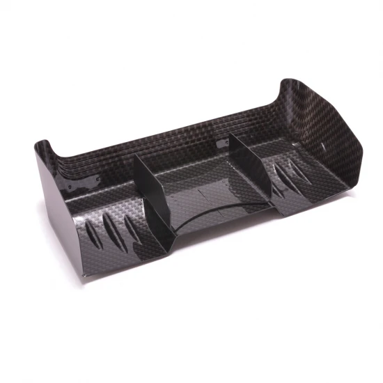AEROX 1:8 Polycarbonate Wing - 1.2mm Carbon Fibre Effect (2 Part)