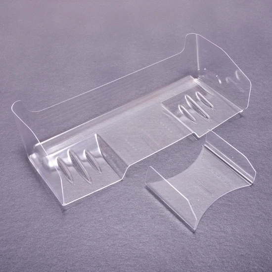 AEROX 1:8 Polycarbonate Wing - 1.5mm Clear (2 Part)