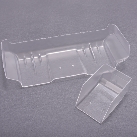 Aerox 1:10 Wide Rear Wing - 1mm Clear (2 part)