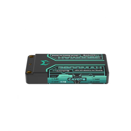 CAYOTE LiPo 3900mAh HV Shorty 7.6v 15.8mm 142g