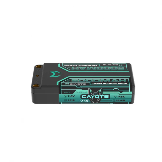 CAYOTE LiPo 5000mAh HV Shorty 7.6v 19.8mm 179g