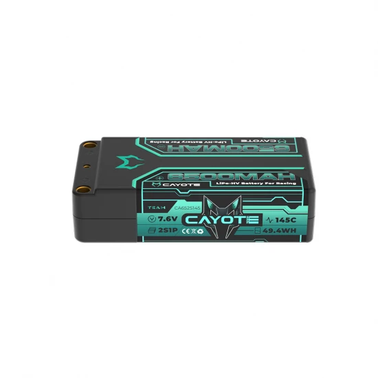 CAYOTE LiPo 6500mAh HV Shorty 7.6v 24.8mm 228g