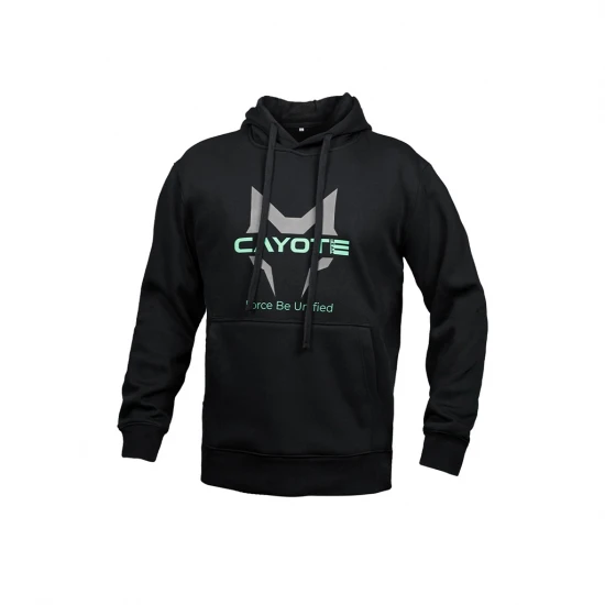 Cayote Classic-Fit Black Pullover Hoody 3XL Size