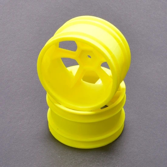 JC 6 Spoke 2.2 Rear Yellow Wheel CAT/Coug 2K (2)
