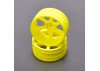 JC 6 Spoke 2.2 4WD Front Yellow Wheel CAT 2K (2)