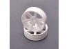 JC 6 Spoke 2.2 2WD Front White Wheel Cougar 2K (2)