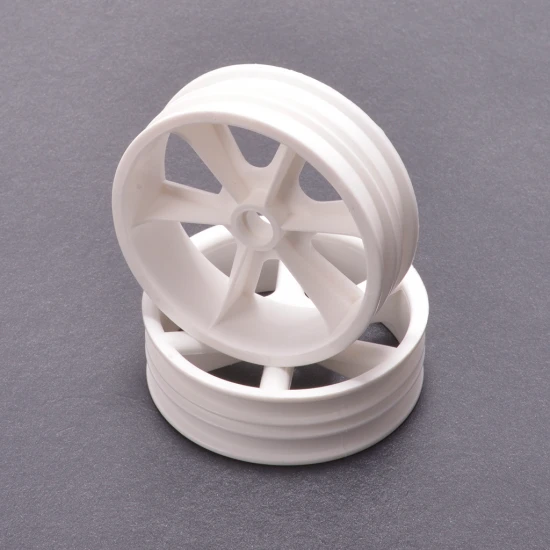JC 6 Spoke 2.2 2WD Front White Wheel Cougar 2K (2)