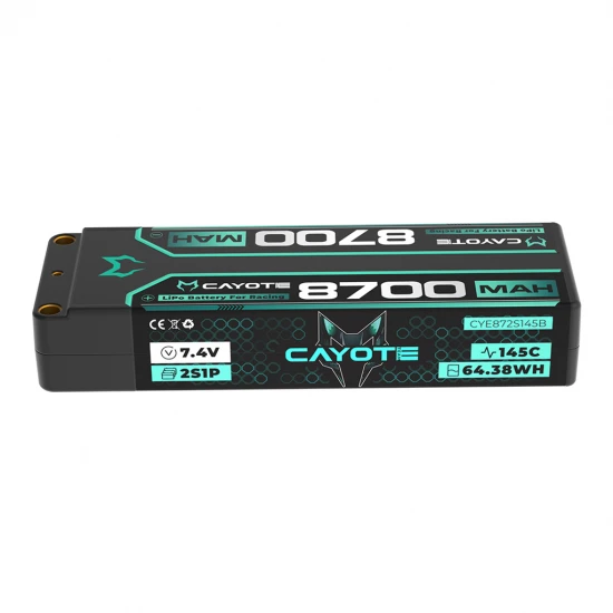 Cayote LiPo 8700mAh HV Stick 7.4v 25.1mm 321g