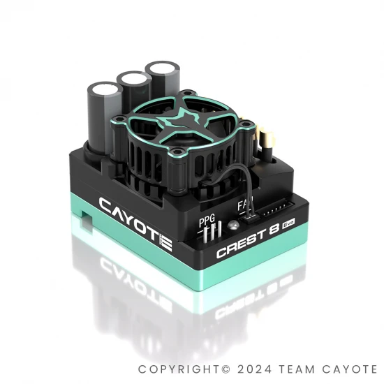 Cayote Racing Crest 8 Evo 1:8 Competition ESC
