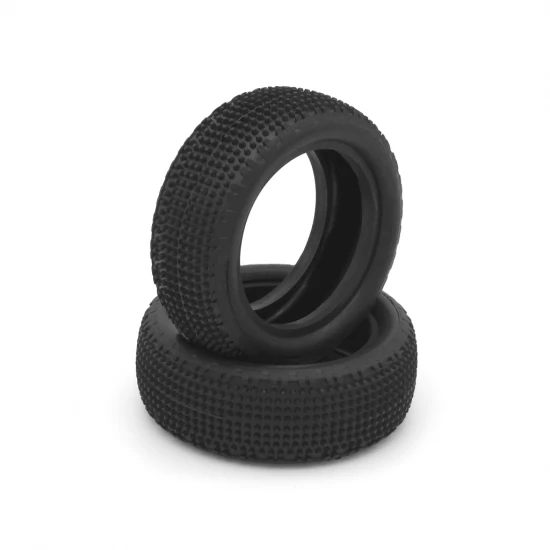 Hot Race 1:10 Tyres 4WD Soft Medium Front LP - (2)
