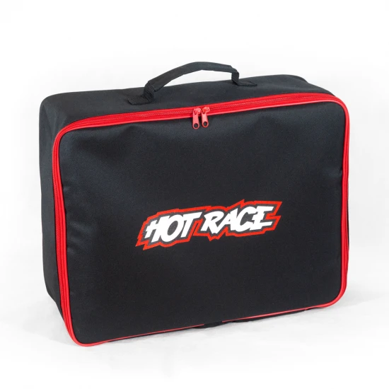 Schumacher Hot Race Storage + Tyre Bag Black With Red Zip