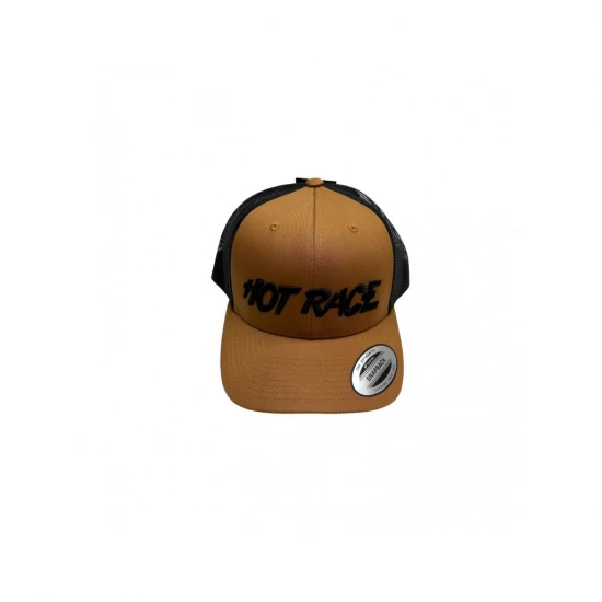 Schumacher Hot Race Cap US Style Curve Caramel/ Black