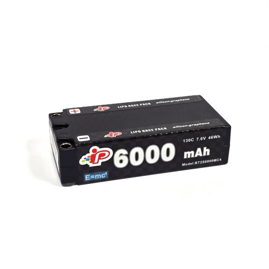 Intellect LiPo LiHV 6000mAh 2S 25.1mm Shorty 7.6v