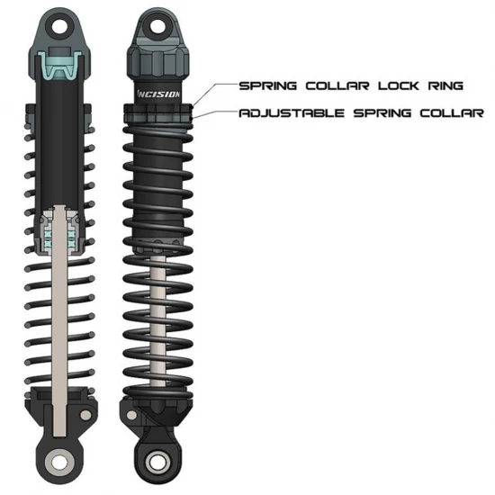 Vanquish Incision 90mm Scale Shocks