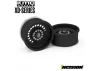 Vanquish Incision KMC 1.9 XD136 Panzer Wheels Black
