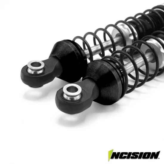 Vanquish Incision Lower Shock Cup Black (2)
