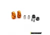 Vanquish S8E Machined Aluminium Shock Cap Orange