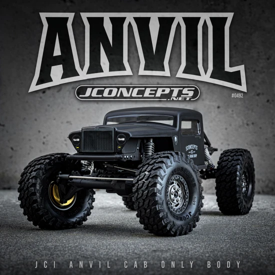 J Concepts JCI Anvil - Cab Only Body (313mm WB)