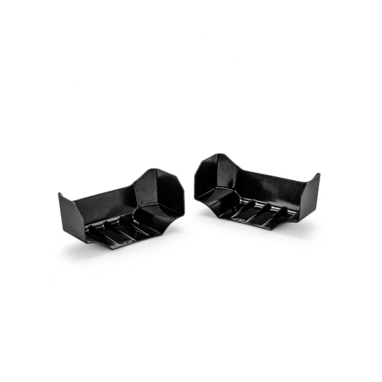 J Concepts 1:8 Truggy Molded Front Wing Black - 2pc