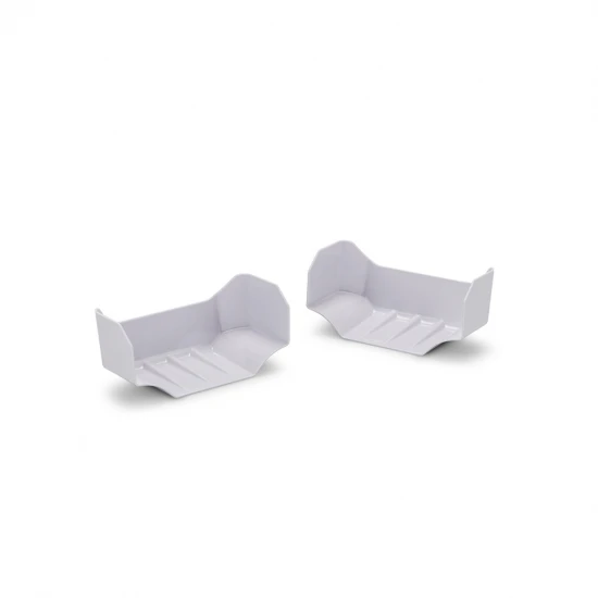 J Concepts 1:8 Truggy Molded Front Wing White - 2pc