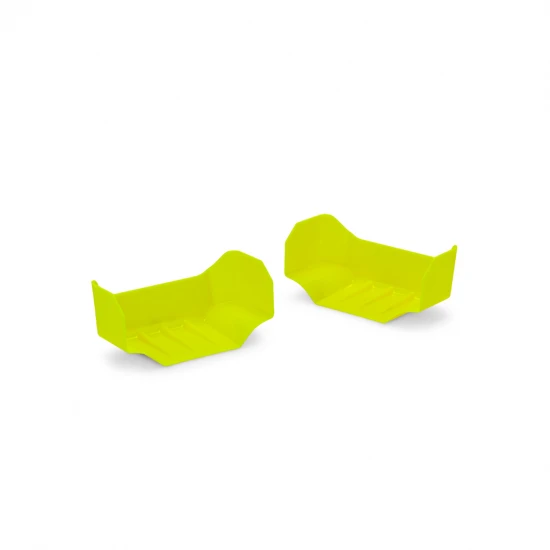 J Concepts 1:8 Truggy Molded Front Wing Yellow - 2pc