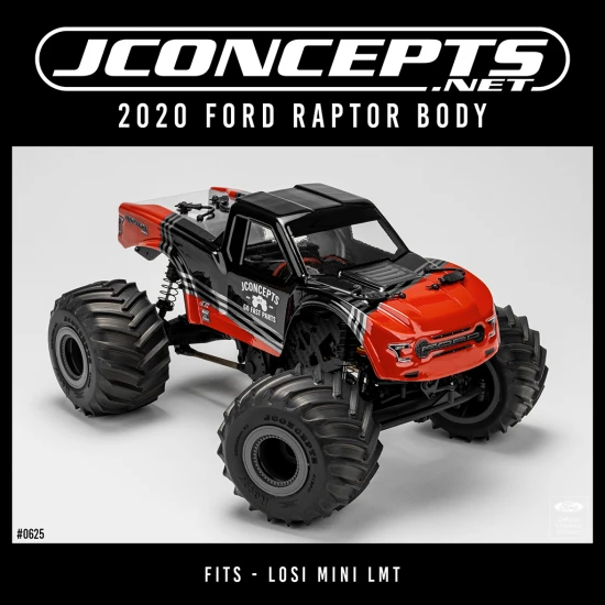 J Concepts 2020 Ford Raptor Body (Fits - Mini LMT)