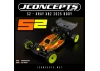 J Concepts S2 - XRAY XB2 2025 Body w/carpet/turf/dirt Wing