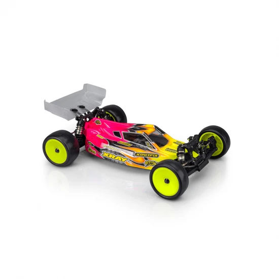 J Concepts P2 - XRAY XB2 2025 Body w/carpet/turf/dirt Wing