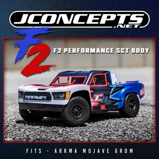 J Concepts F2 - Performance SCT Body (Fits - Arrma Mojave)