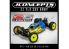 J Concepts S2 - TLR 22X Body w/ Carpet / Turf / Dirt Wing LW