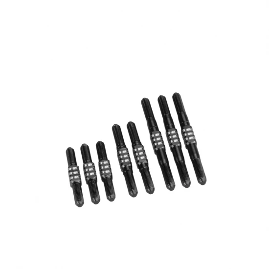 J Concepts RC10 Classic Fin Ti Turnbuckle Set - Black - 7pcs