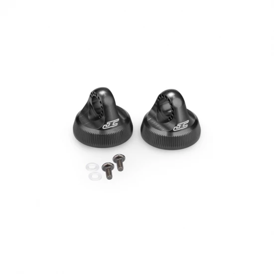 J Concepts JConcepts - Fin 13mm Shock Cap - Black