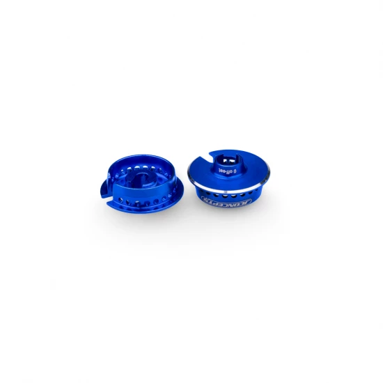 J Concepts JConcepts - Fin 13mm Spring Cup 0mm Offset - Blue