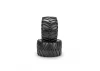 J Concepts Firestorm Full Cleat Monster Truck Tyre - Blue
