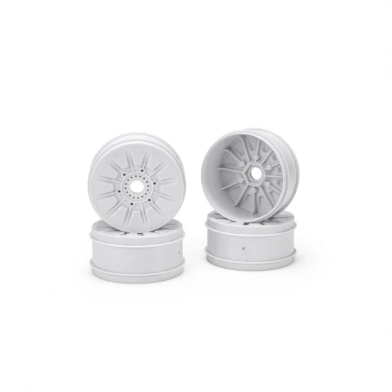 J Concepts Pioneer 1:8 Buggy Wheel 83mm - White - 4pc