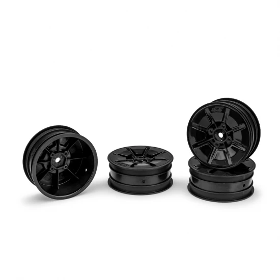 J Concepts Pioneer - 2.2 2WD Front Wheel (black) - 4pc