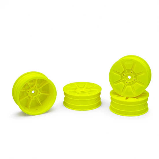 J Concepts Pioneer - 2.2 2WD Front Wheel (yellow) - 4pc