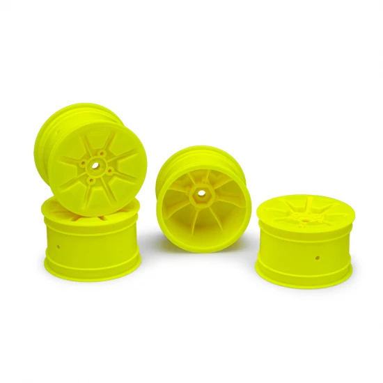 J Concepts Pioneer - 2.2 2WD/4WD Rear Wheel (yellow) - 4pc