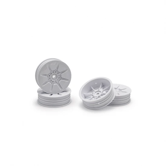 J Concepts Pioneer - 2.2 2WD Buggy Slim Front Wheel White 4pc