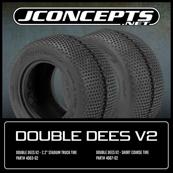 J Concepts Double Dees V2 - Green (Fits 3.0 x 2.2 SCT Wheel)
