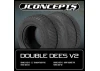 J Concepts Double Dees V2 - Green (Fits 3.0 x 2.2 SCT Wheel)